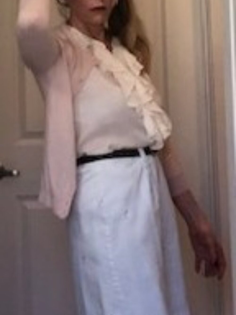 Pretty Petal Pink 100% Cashmere Cardigan, size XS